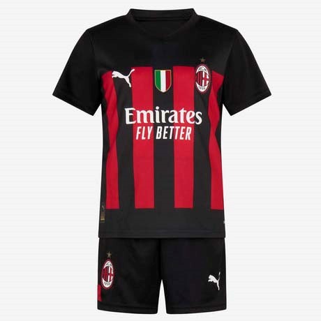 Fussballtrikots AC Milan Heim Kinder 2022-2023